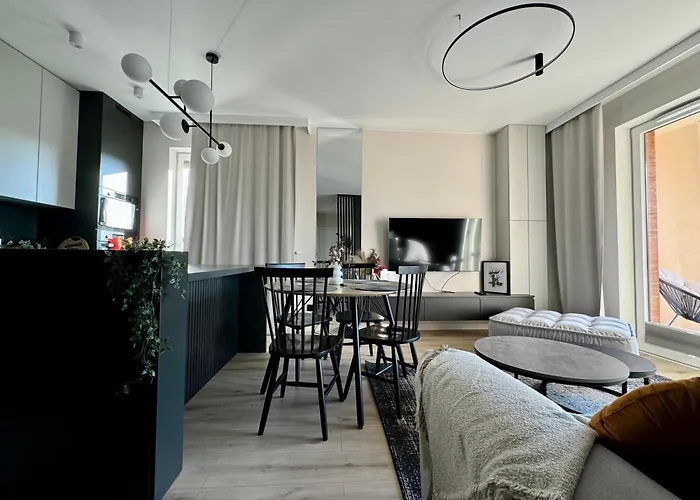 Διαμέρισμα Wings&dreams - Atlas Arena, Zoo, Lotnisko, Parking, Winda, Balkon