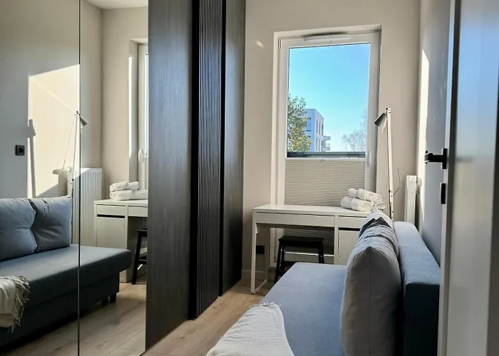 Wings&dreams - Atlas Arena, Zoo, Lotnisko, Parking, Winda, Balkon Apartment Łódź